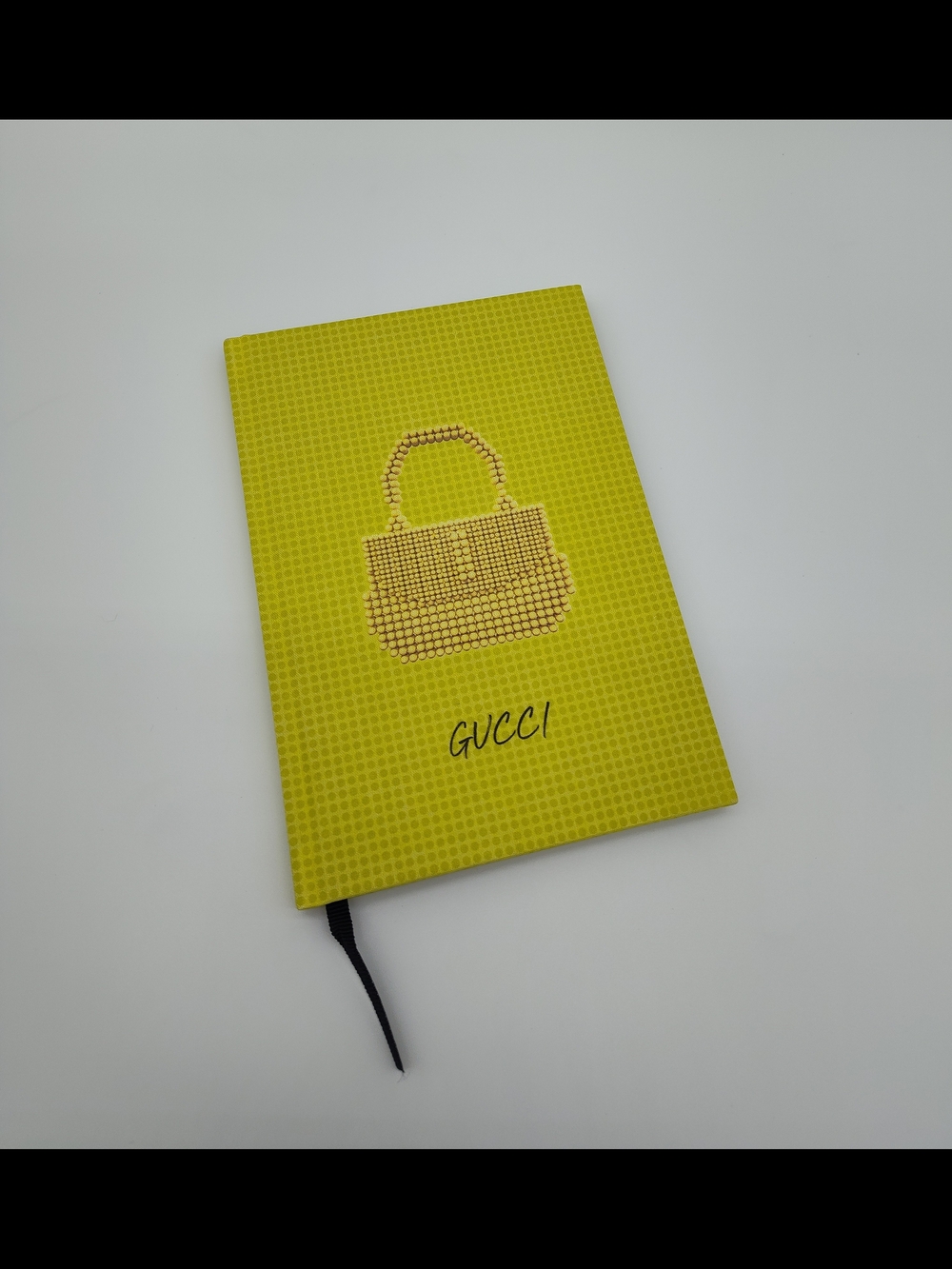 GUCCI Yellow Green Notebook Japan Limited Rare Novelty Gift Luxury Paper NIP